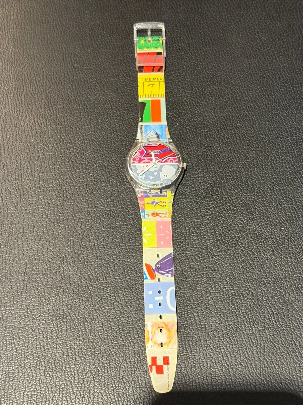 Swatch Colorful Graphic Pop-Art Watch